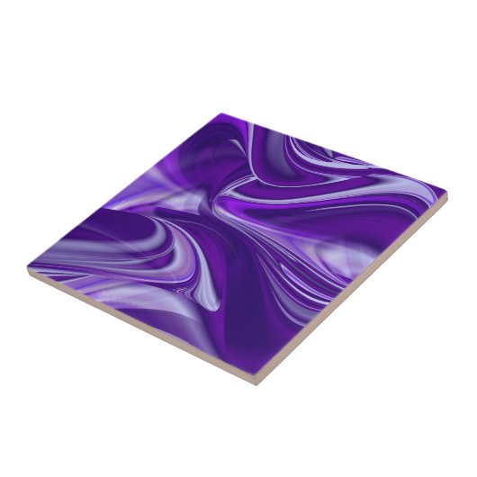 紫花虹の夢 タイル (側面)