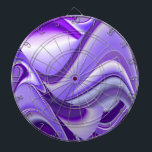 紫花虹の夢 ダーツボード<br><div class="desc">紫色の花の虹の夢、デジタル抽象芸術ファンタジーレインボーアートby Krisi ArtKSZP.ストア内の詳細>>> PurpleDreamsbyKSZP >>>ストアカテゴリ>>おもちゃゲーム</div>