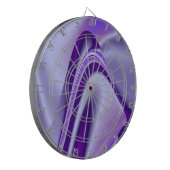 紫花虹の夢 ダーツボード (正面左)