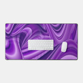 紫花虹の夢 デスクマット (キーボード&マウス)