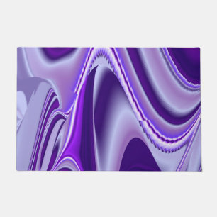 紫花虹の夢 ドアマット