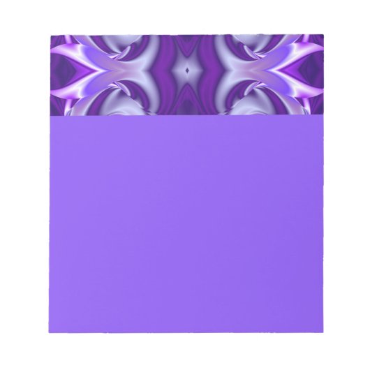 紫花虹の夢 ノートパッド (正面)