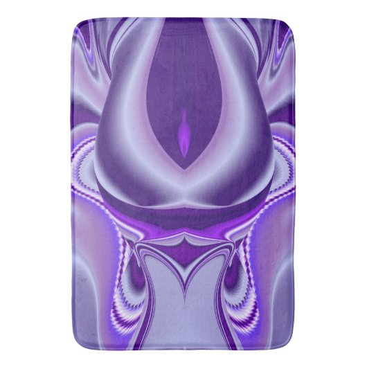 紫花虹の夢 バスマット (正面縦)