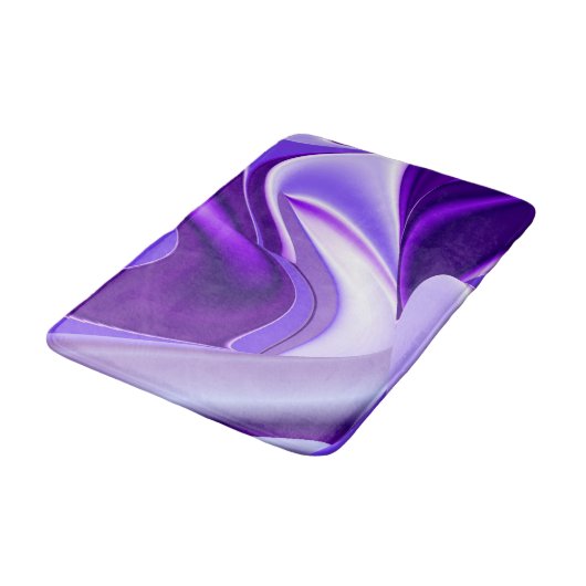 紫花虹の夢 バスマット (アングル)