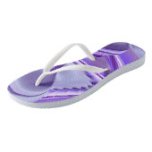 紫花虹の夢 ビーチサンダル (アングル)