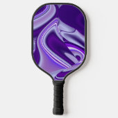 紫花虹の夢 ピックルボールラケット (裏面)
