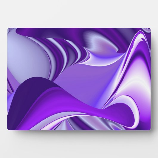 紫花虹の夢 フォトプラーク (正面)