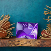 紫花虹の夢 フォトプラーク (側面)