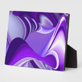 紫花虹の夢 フォトプラーク (側面)