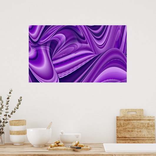 紫花虹の夢 ポスター (キッチン)