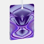 紫花虹の夢 メタルオーナメント (正面右)