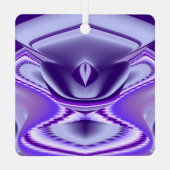 紫花虹の夢 メタルオーナメント (裏面)