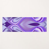 紫花虹の夢 ヨガマット (正面(横))