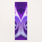 紫花虹の夢 ヨガマット (正面)