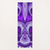 紫花虹の夢 ヨガマット (正面)