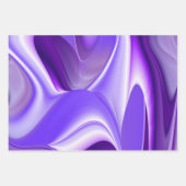 紫花虹の夢 ラッピングペーパーシート (正面)