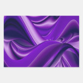 紫花虹の夢 ラッピングペーパーシート (正面)