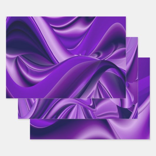 紫花虹の夢 ラッピングペーパーシート (セット)