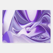 紫花虹の夢 ラッピングペーパーシート (正面)