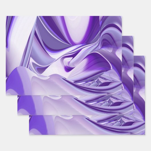 紫花虹の夢 ラッピングペーパーシート (セット)