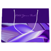 紫花虹の夢 ラージペーパーバッグ (正面)