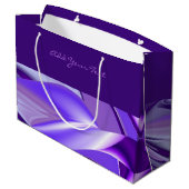 紫花虹の夢 ラージペーパーバッグ (裏面アングル)