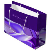 紫花虹の夢 ラージペーパーバッグ (正面アングル)