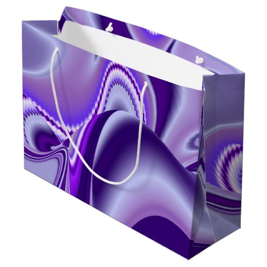 紫花虹の夢 ラージペーパーバッグ (裏面アングル)