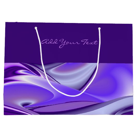 紫花虹の夢 ラージペーパーバッグ (裏面)