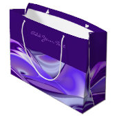 紫花虹の夢 ラージペーパーバッグ (裏面アングル)