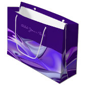 紫花虹の夢 ラージペーパーバッグ (正面アングル)