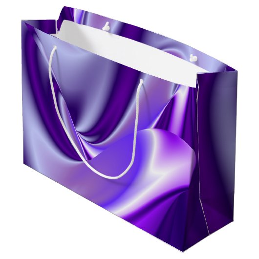 紫花虹の夢 ラージペーパーバッグ (裏面アングル)