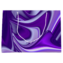 紫花虹の夢 ラージペーパーバッグ