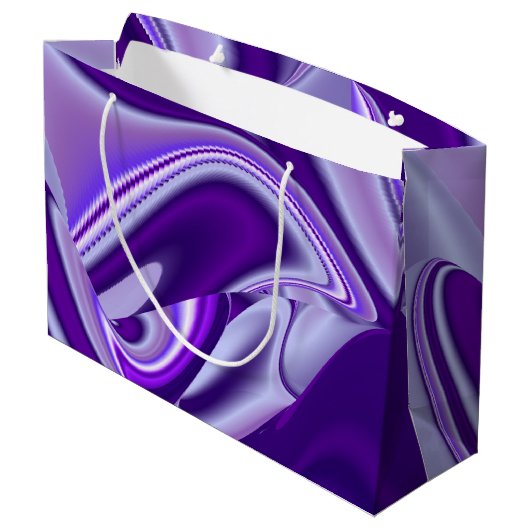 紫花虹の夢 ラージペーパーバッグ (裏面アングル)