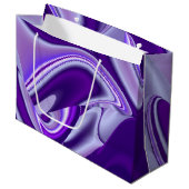 紫花虹の夢 ラージペーパーバッグ (正面アングル)