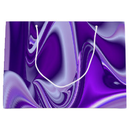 紫花虹の夢 ラージペーパーバッグ