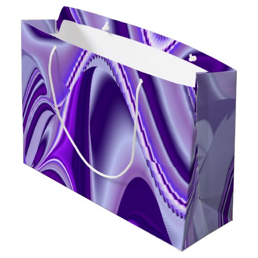 紫花虹の夢 ラージペーパーバッグ (裏面アングル)