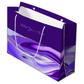 紫花虹の夢 ラージペーパーバッグ (正面アングル)