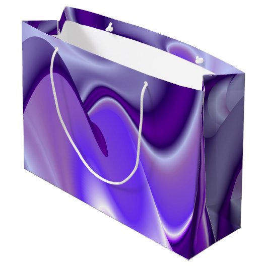 紫花虹の夢 ラージペーパーバッグ (裏面アングル)