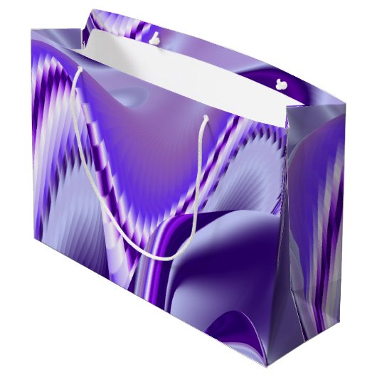 紫花虹の夢 ラージペーパーバッグ (裏面アングル)