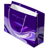 紫花虹の夢 ラージペーパーバッグ (正面アングル)