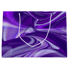 紫花虹の夢 ラージペーパーバッグ