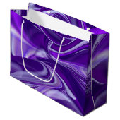 紫花虹の夢 ラージペーパーバッグ (正面アングル)