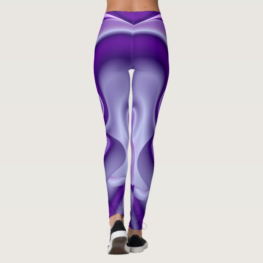 紫花虹の夢 レギンス (裏面)