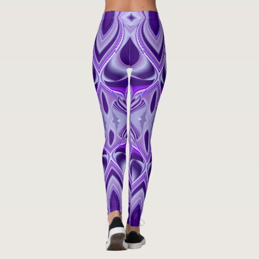 紫花虹の夢 レギンス (裏面)