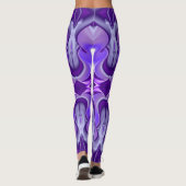 紫花虹の夢 レギンス (裏面)