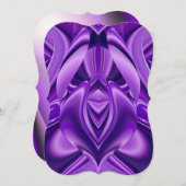 紫花虹の夢 招待状 (正面/裏面)