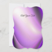 紫花虹の夢 招待状 (裏面)