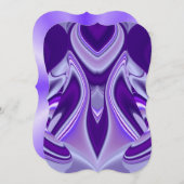 紫花虹の夢 招待状 (正面/裏面)