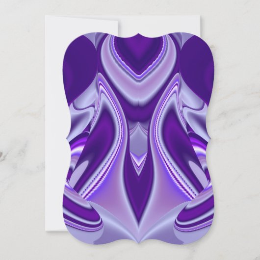 紫花虹の夢 招待状 (正面)